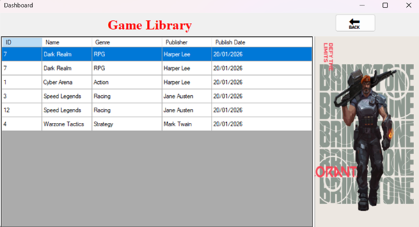 Game Library