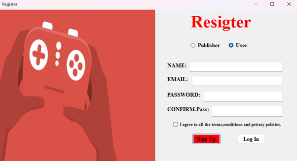 Signup Screen